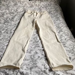 A&F 90s Straight Ultra High Rise Jeans